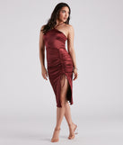 Smooth Like Me Satin Halter Midi Dress is the perfect Homecoming look pick with on-trend details to make the 2023 HOCO dance your most memorable event yet!