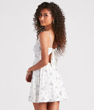 Essential for vacations or summer days, the Can't Resist Chiffon Floral Skater Dress is a sundress or milkmaid dress with sleek and flirty details.