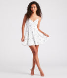 Essential for vacations or summer days, the Can't Resist Chiffon Floral Skater Dress is a sundress or milkmaid dress with sleek and flirty details.