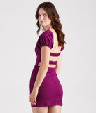 Oh-So-Sweet Puff Sleeve Mini Dress
