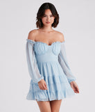 Feelin' Like A Dream Chiffon Skater Dress creates the perfect summer wedding guest dress or cocktail party dresss with stylish details in the latest trends for 2023!