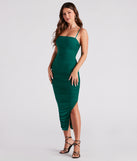 Ahead Of The Curve Mesh Midi Dress is a stunning choice for a bridesmaid dress or maid of honor dress, and to feel beautiful at Homecoming 2023, fall or winter weddings, formals, & military balls!