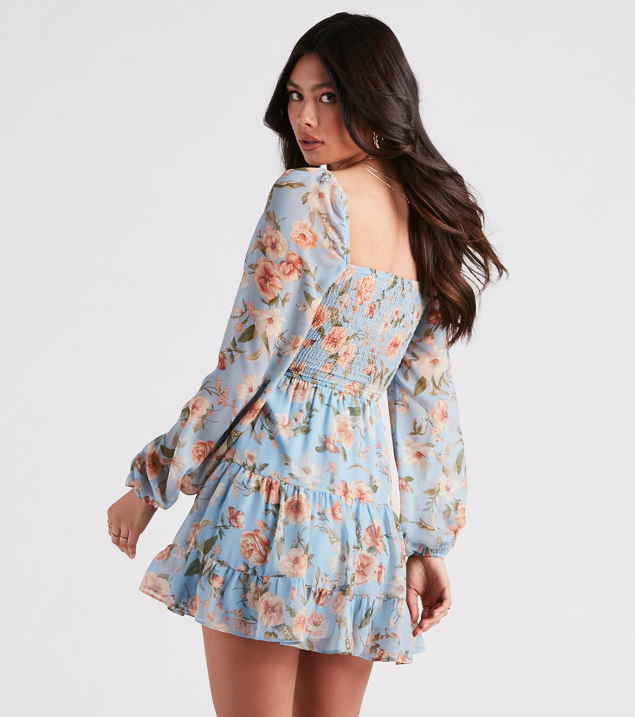 Dreamy Romance Floral Skater Dress & Windsor