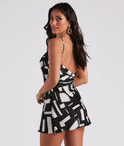 Stylish Stunner Printed A-Line Mini Dress is a trendy pick to create 2023 festival outfits, festival dresses, outfits for concerts or raves, and complete your best party outfits!