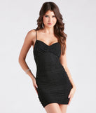 Cover Of Night Faux Pearl Mini Dress is a gorgeous pick as your 2023 Homecoming dress or formal gown for wedding guest, fall bridesmaid, or military ball attire!