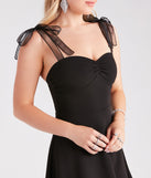 Stay Sweet Bow Strap Skater Dress