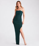Unforgetable Moments Strapless Maxi Dress creates the perfect summer wedding guest dress or cocktail party dresss with stylish details in the latest trends for 2023!