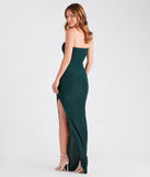 Unforgetable Moments Strapless Maxi Dress creates the perfect summer wedding guest dress or cocktail party dresss with stylish details in the latest trends for 2023!