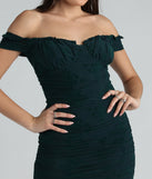 Sincerley Chic Floral Velvet Mesh Midi Dress creates the perfect spring or summer wedding guest dress or cocktail attire with chic styles in the latest trends for 2024!