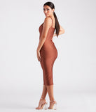 Desirable Shine Tank Midi Dress creates the perfect summer wedding guest dress or cocktail party dresss with stylish details in the latest trends for 2023!