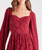 Shadow Blooms Floral Skater Dress creates the perfect summer wedding guest dress or cocktail party dresss with stylish details in the latest trends for 2023!