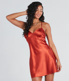 Forever Timeless Satin A-Line Slip Dress is a trendy pick to create 2024 concert outfits, festival dresses, outfits for raves, or to complete your best party outfits or clubwear!