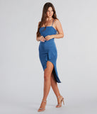 Dreamy Charm Ruffled Midi Dress