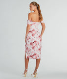 Essential for vacations or summer days, the Enchanting Blooms Floral Linen Midi Dress is a sundress or milkmaid dress with sleek and flirty details.