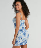 Essential for vacations or summer days, the Garden Wanderer Corset Floral Linen Mini Dress is a sundress or milkmaid dress with sleek and flirty details.