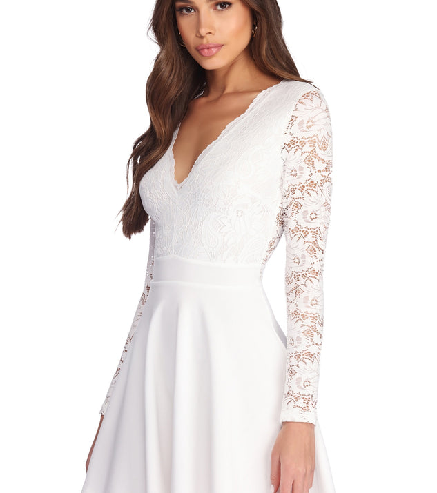 Lace Obsession Skater Dress
