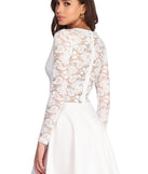 Lace Obsession Skater Dress