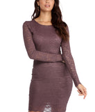 Lacy Moments Bodycon