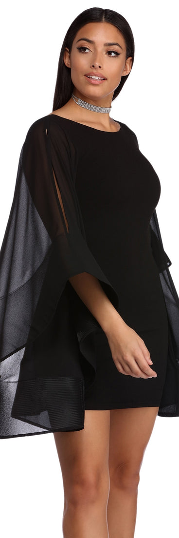 Bat Slit Crazy Dress