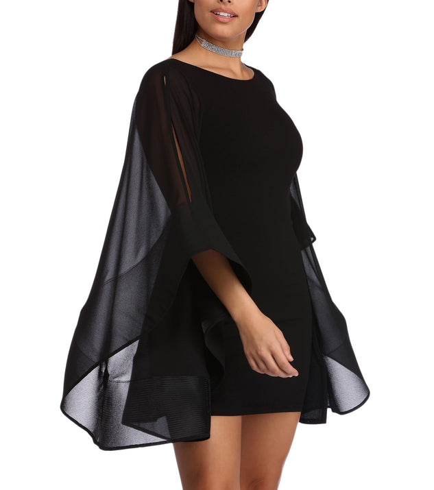 Bat Slit Crazy Dress