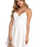 X Front Skater Dress