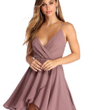 Chiffon Flow Skater Dress helps create the best bachelorette party outfit or the bride's sultry bachelorette dress for a look that slays!