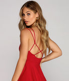 Skirt Skirt Skater Dress is the perfect Homecoming look pick with on-trend details to make the 2023 HOCO dance your most memorable event yet!