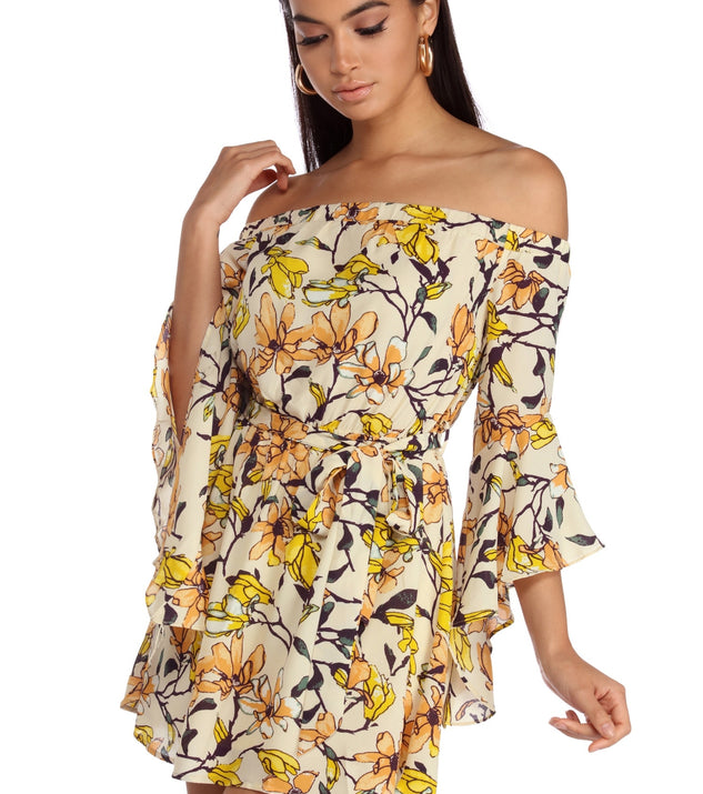 Bedded With Florals Dress