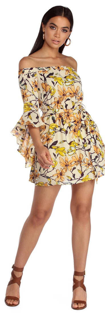 Bedded With Florals Dress