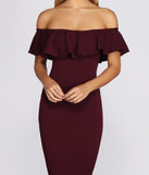 Ready And Ruffled Midi Dress is the perfect Homecoming look pick with on-trend details to make the 2023 HOCO dance your most memorable event yet!