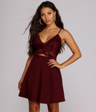 Lavish In Lace Skater Dress is the perfect Homecoming look pick with on-trend details to make the 2023 HOCO dance your most memorable event yet!