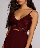 Lavish In Lace Skater Dress is the perfect Homecoming look pick with on-trend details to make the 2023 HOCO dance your most memorable event yet!
