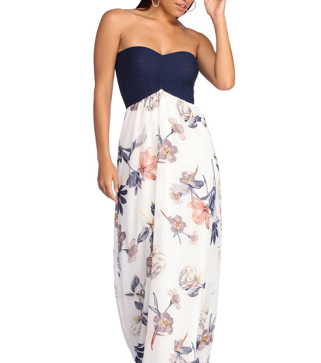 Passionate About Florals Maxi Dress