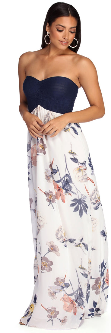 Passionate About Florals Maxi Dress