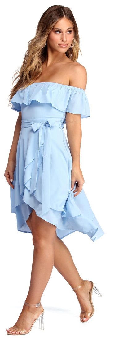 Chasing Dreams Ruffle Dress
