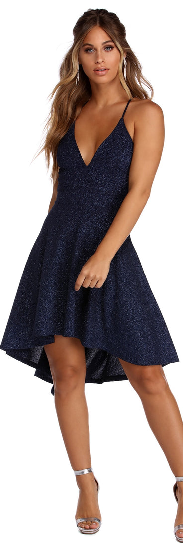 Sparkle In Your Eyes Glitter Dress