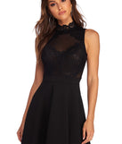 Make An Entrance Skater Dress