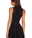 Make An Entrance Skater Dress