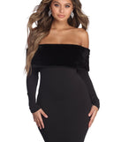 Faux-Ever Yours Mini Dress