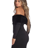 Faux-Ever Yours Mini Dress