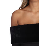 Faux-Ever Yours Mini Dress