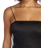 Midnight Mayhem Rhinestone Dress