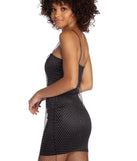 Midnight Mayhem Rhinestone Dress