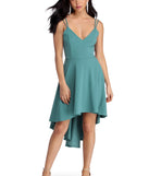 The Flirty Feels High-Low Dress is a gorgeous pick as your 2023 prom dress or formal gown for wedding guest, spring bridesmaid, or army ball attire!