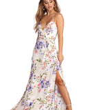 Wrapped In Florals Maxi Dress