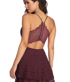 Lace Appeal Layered Skater Dress is the perfect Homecoming look pick with on-trend details to make the 2023 HOCO dance your most memorable event yet!