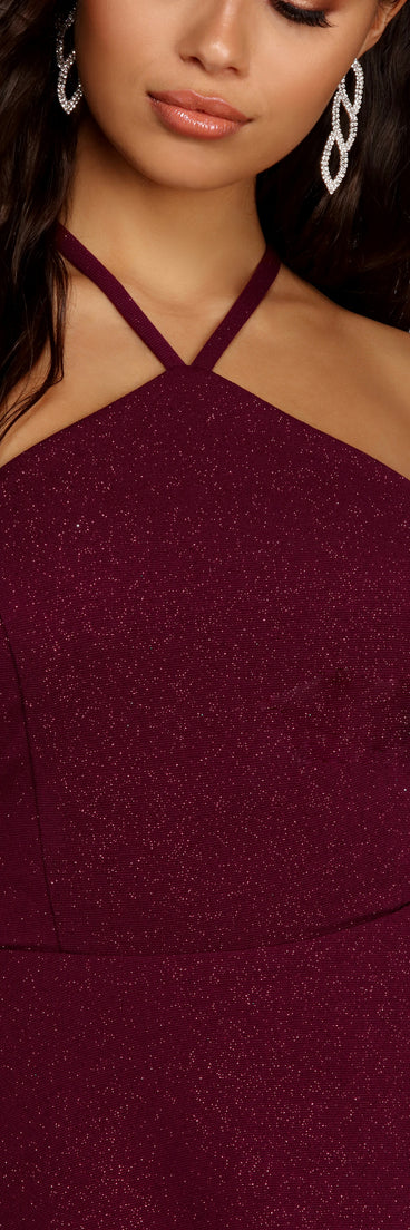 Living For The Glam Glitter Dress is the perfect Homecoming look pick with on-trend details to make the 2023 HOCO dance your most memorable event yet!