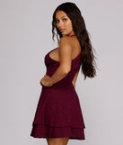 Living For The Glam Glitter Dress is the perfect Homecoming look pick with on-trend details to make the 2023 HOCO dance your most memorable event yet!