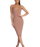 In Your Pipe Dreams Midi Dress