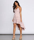 Glide By Lace Skater Dress is the perfect Homecoming look pick with on-trend details to make the 2023 HOCO dance your most memorable event yet!